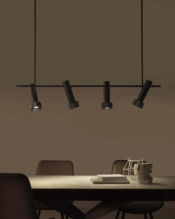 Focus Linear LED Pendant Light 5W 3000K Anthracite - ARO.C1279/4/NEG-ANT