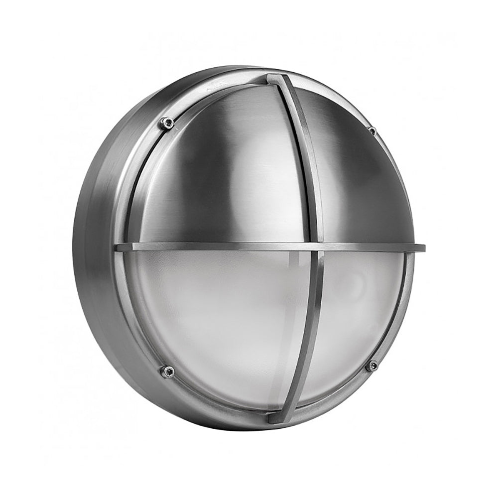 Buy LED Bunker Lights Australia Docks Eyelid LED Bunker Light Silver / Grey Aluminium 4000K - GD9136-SS