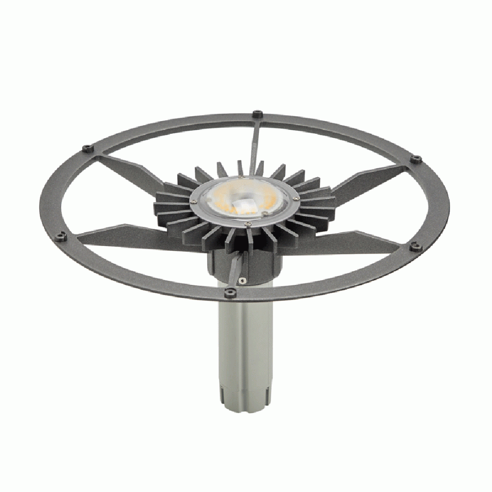 Buy Post Tops Australia Lamp Head Charcoal 4000K - GI5536-CC