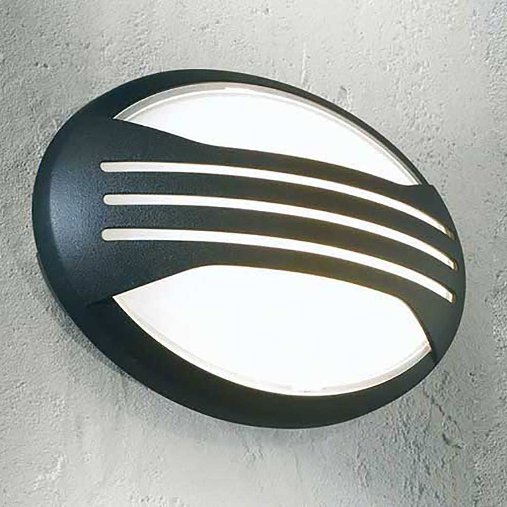 Buy LED Bunker Lights Australia Jack Oval LED Bunker Light Black 4000K - GJ2143