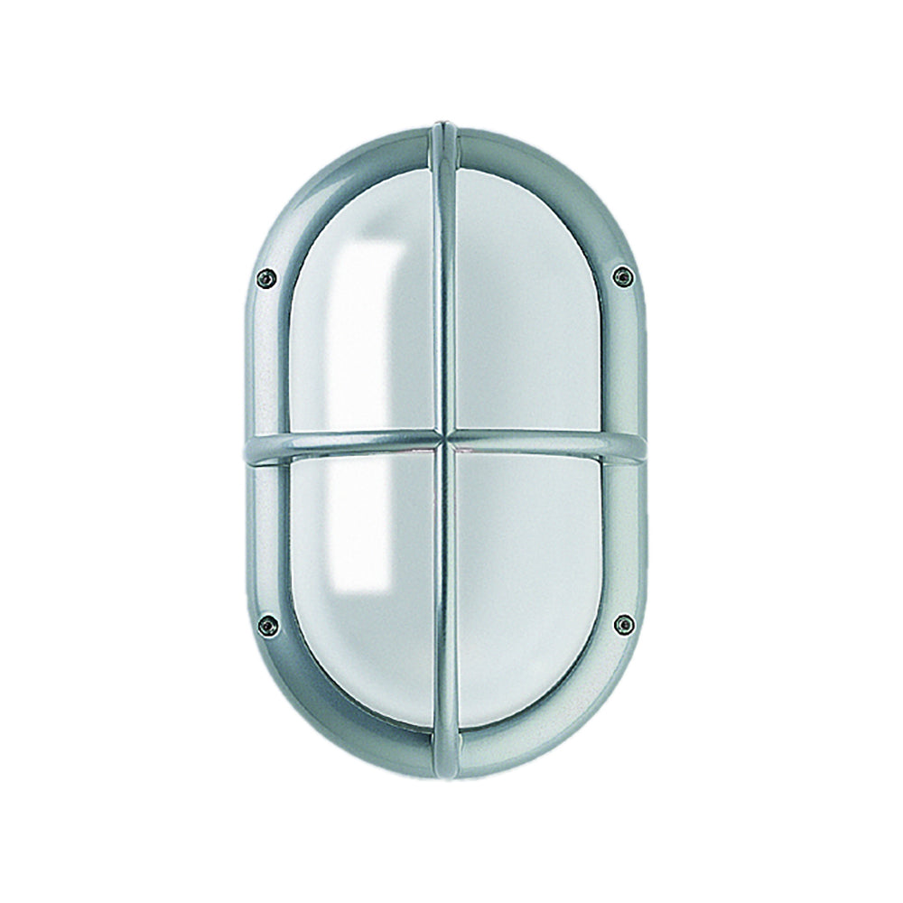 Buy Bunker Lights Australia Kasko Oval Bunker Light Silver / Grey - GK8190-SI