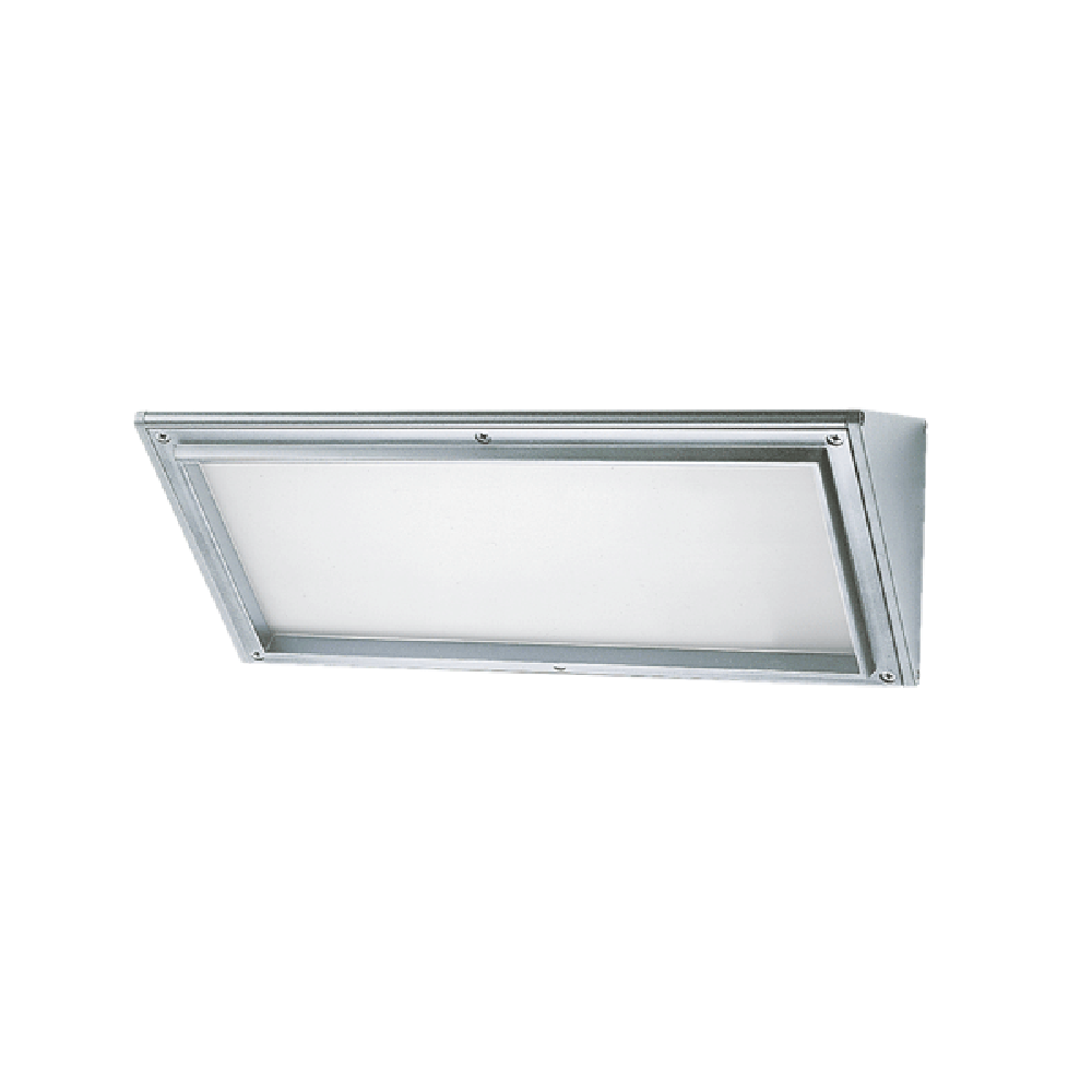 Buy Exterior Wall Lights Australia Exterior Wall Light 17W Silver Aluminium 4000K - GT5621-SI