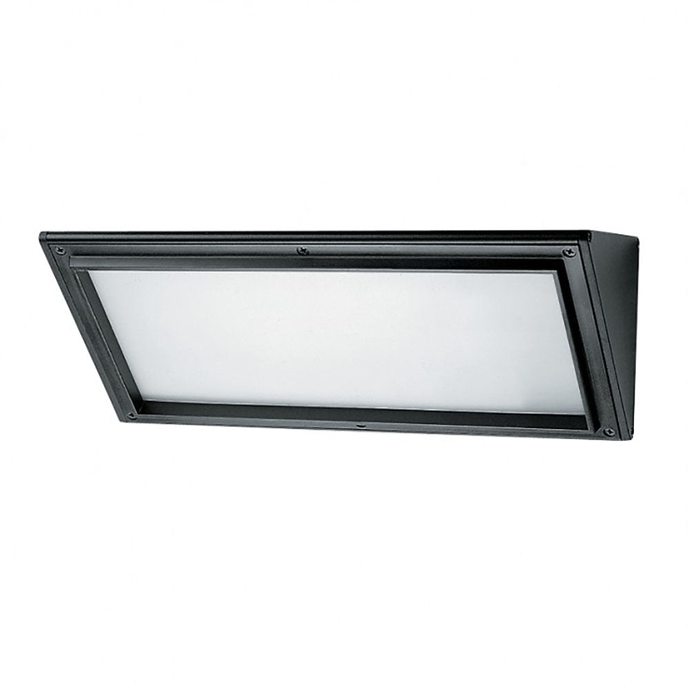 Buy Exterior Wall Lights Australia Exterior Wall Light 17W Black Aluminium 4000K - GT5621-BL
