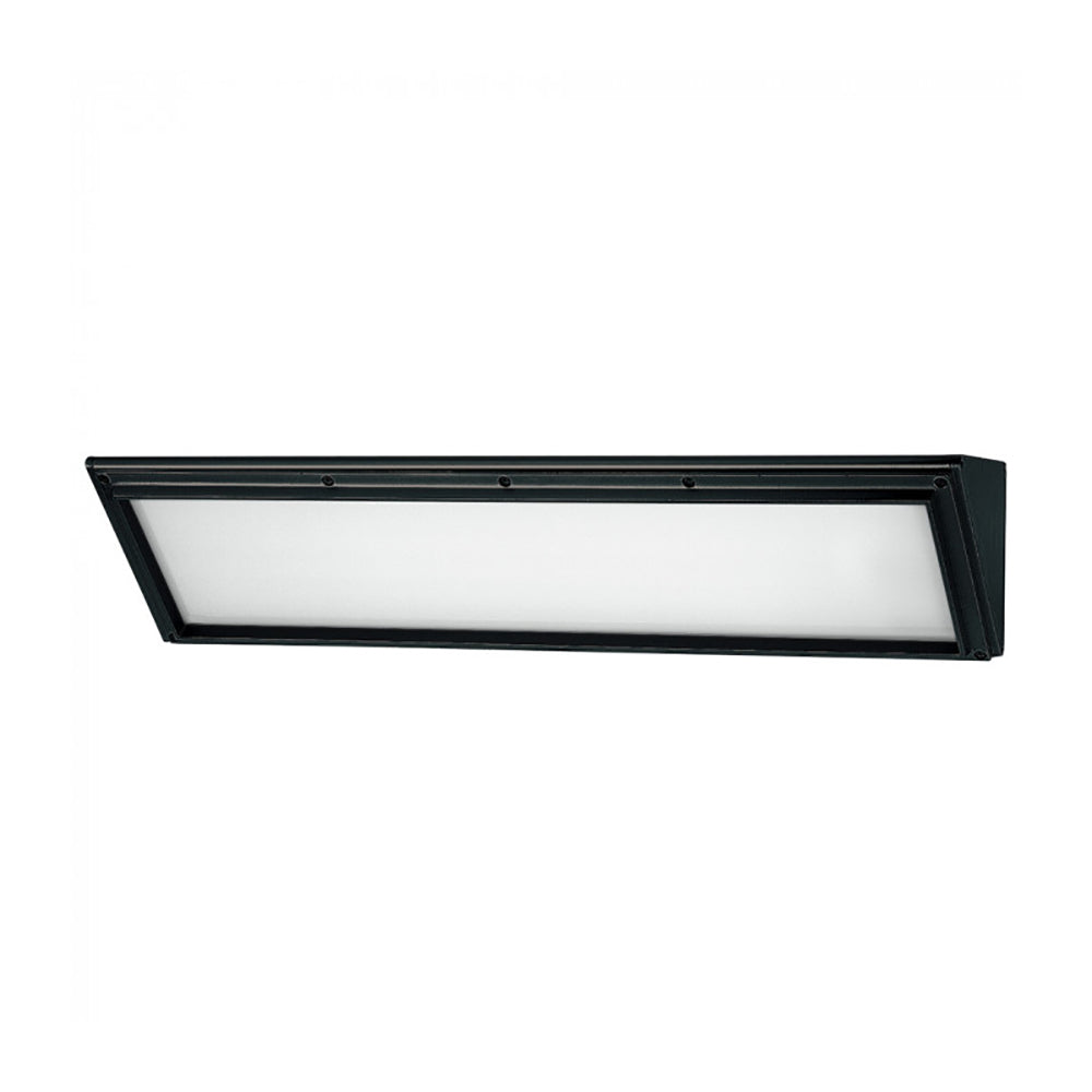 Buy Exterior Wall Lights Australia Maxi Exterior Wall Light 34W Black Aluminium 4000K - GT5638-BL