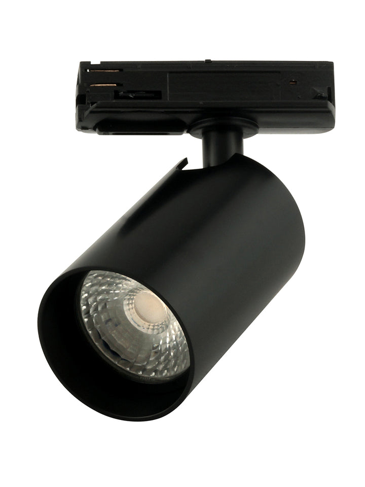 Gunns LED Compact Track Spotlight 8W 3000K Black - SI TK/GUNNS/8W/BK