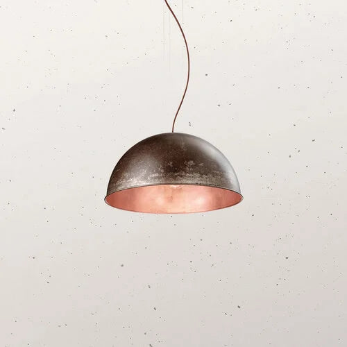 Galileo Small Pendant Light Gold Leaf or Antique Iron - IL.251.02.F96 | FF