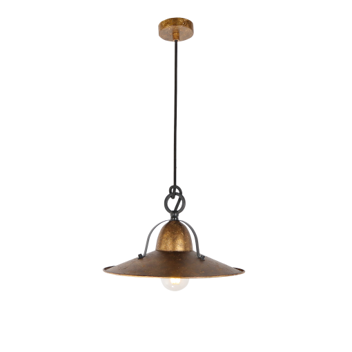 Benson Small Pendant Light Gold Leaf - MDABEN1SAG