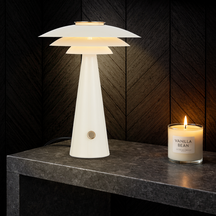 Halvik Table Lamp Beige - HALVIK TL-BE