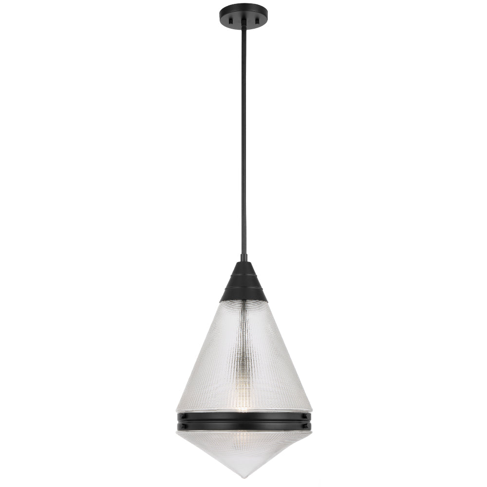 Harnon Pendant Light Black - HARNON PE1-BK