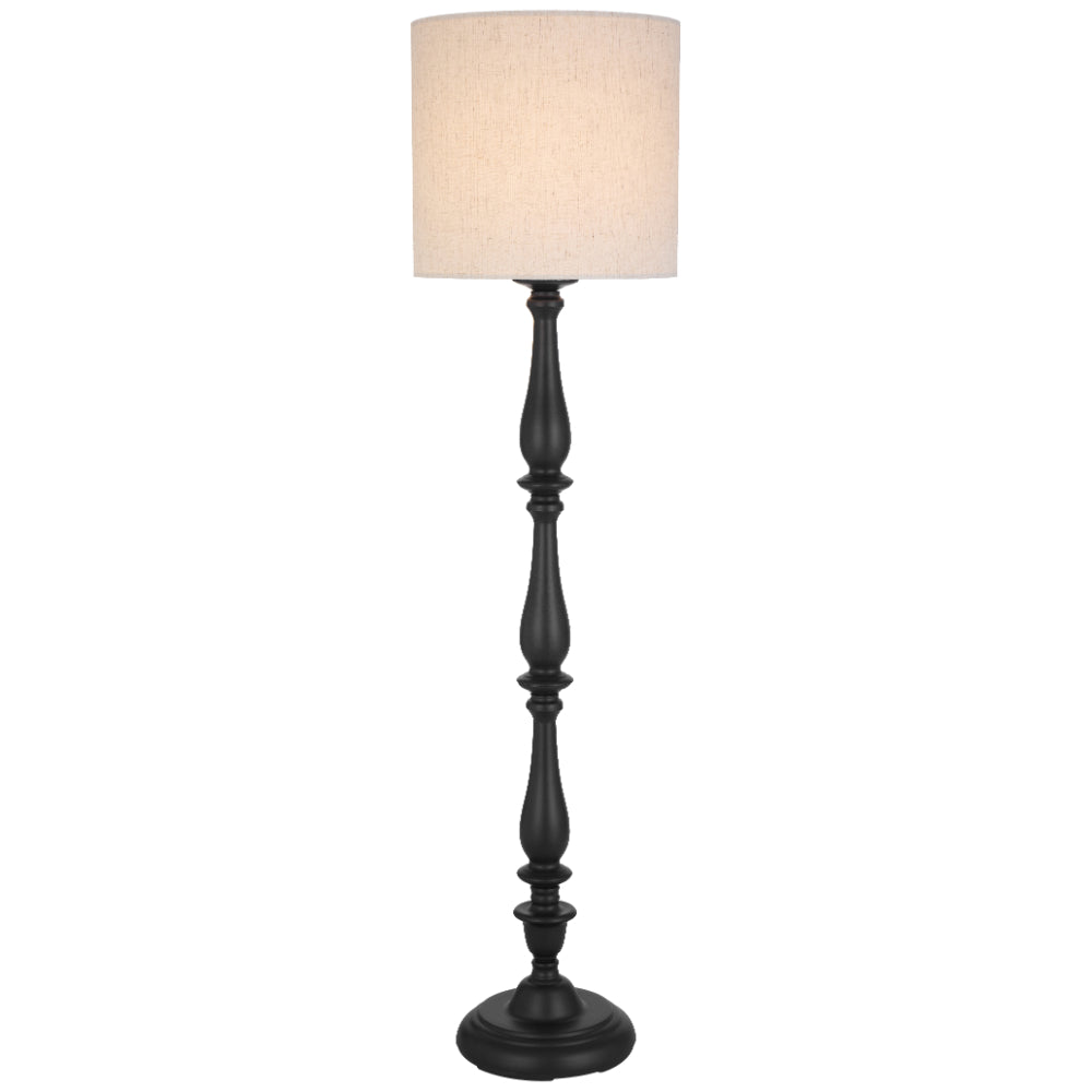 Hommer Floor Lamp Black - HOMMER FL-BKBE