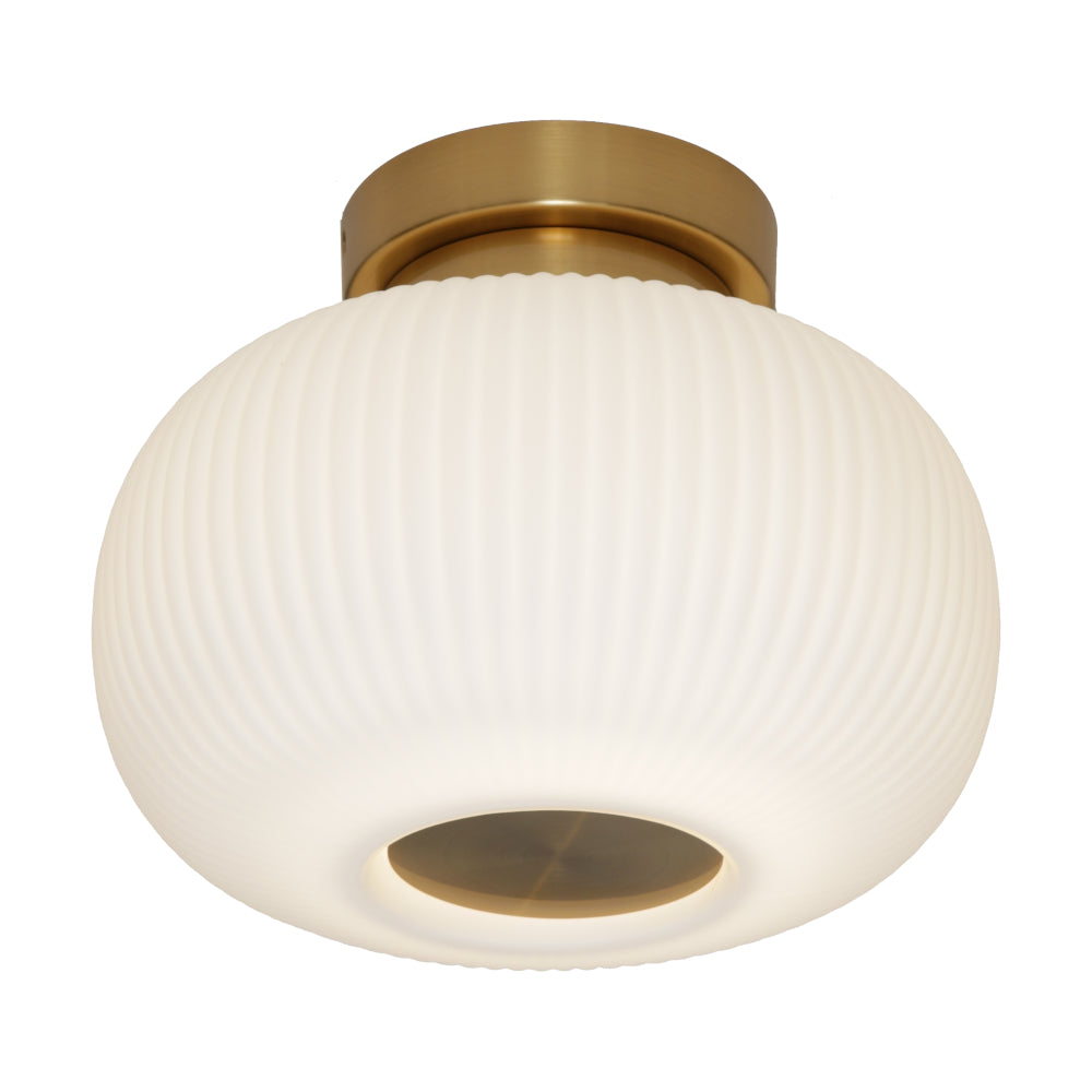 Hutton Flush Mount Light Gold - HUTT1BFGLD