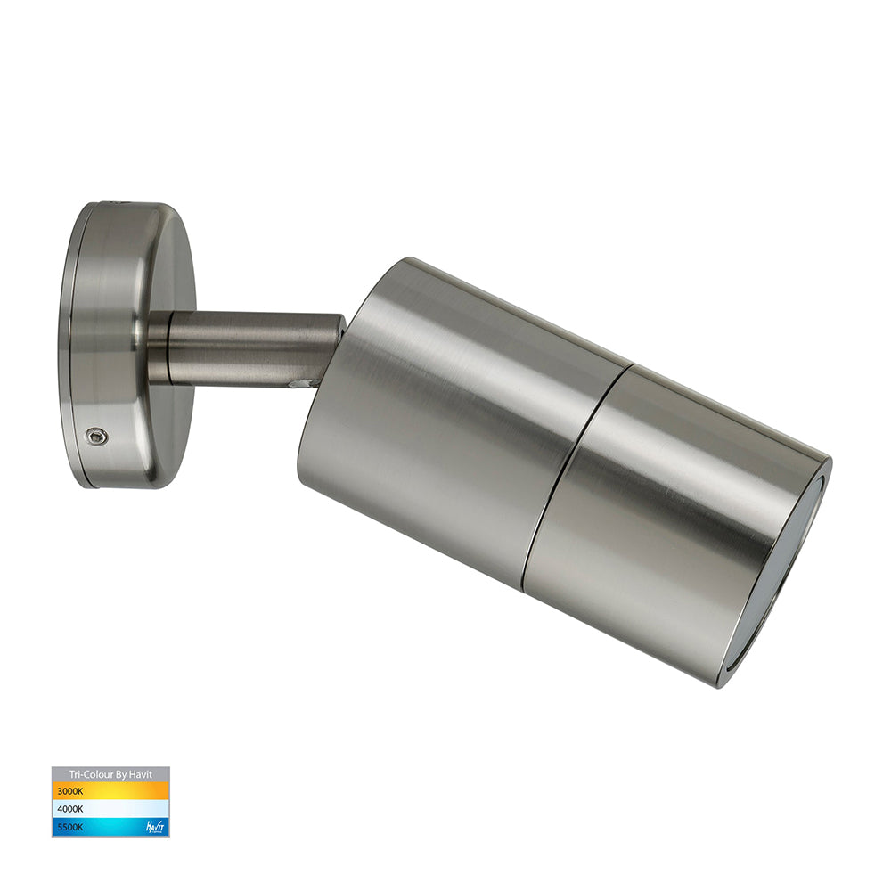 Tivah Exterior Spotlight Adjustable 5W 316 Stainless Steel 3CCT - HV1207GU10T