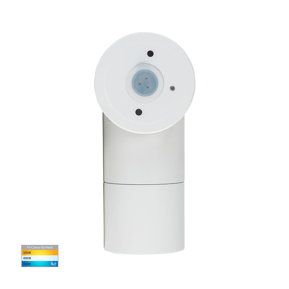 Tivah Exterior Spotlight Adjustable 12V White Aluminium 3CCT - HV1237MR16T