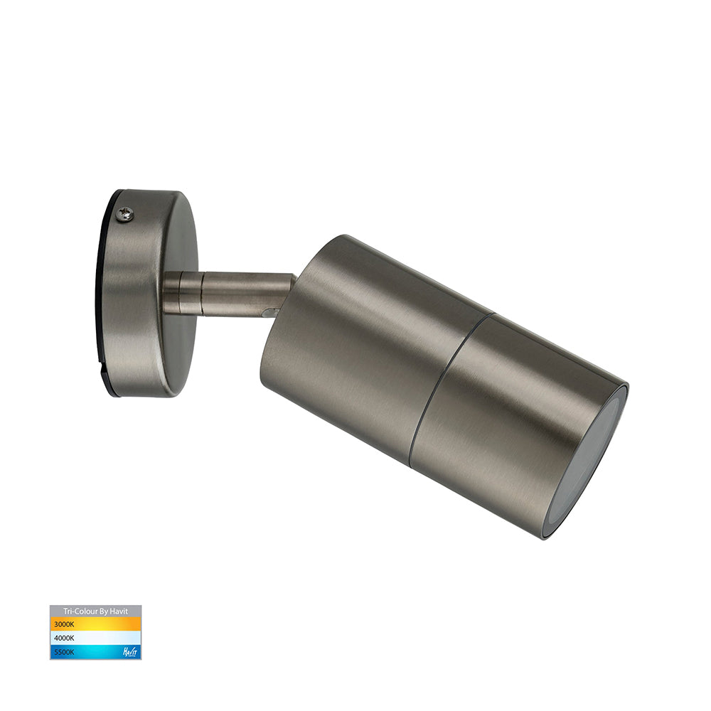 Buy Exterior Spotlights Australia Fortis Exterior Spotlight Adjustable 5W 304 Stainless Steel 3CCT - HV1272T