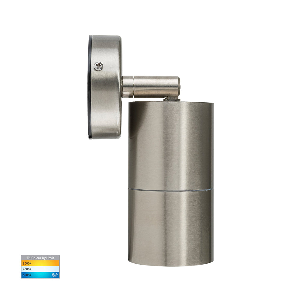 Buy Exterior Spotlights Australia Fortis Exterior Spotlight Adjustable 5W 304 Stainless Steel 3CCT - HV1272T