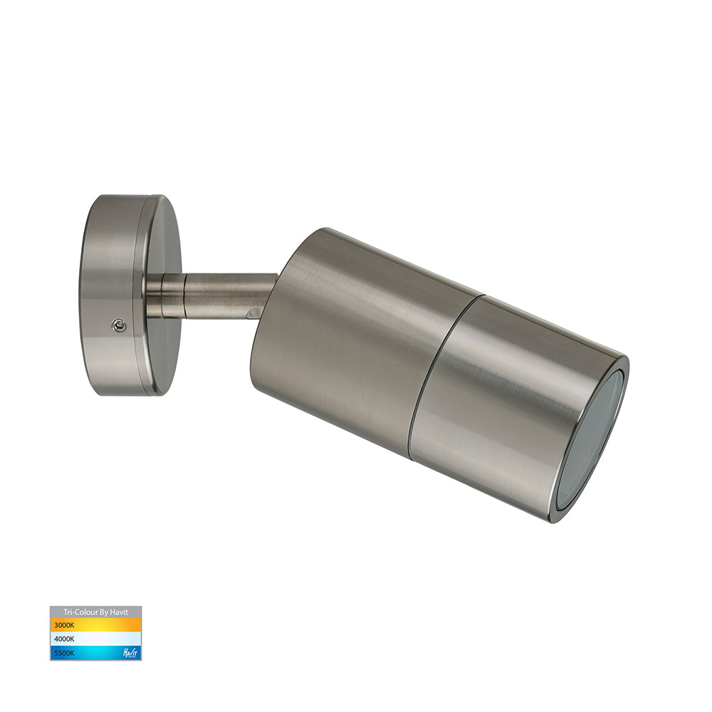 Buy Exterior Spotlights Australia Tivah Exterior Spotlight Adjustable 12V Titanium Aluminium 3CCT - HV1287MR16T