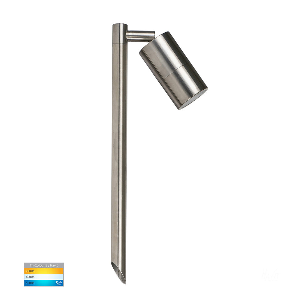 Buy Spike Lights Australia Tivah Spike Spotlight Adjustable 12V 316 Stainless Steel 3CCT - HV1407T-SS316