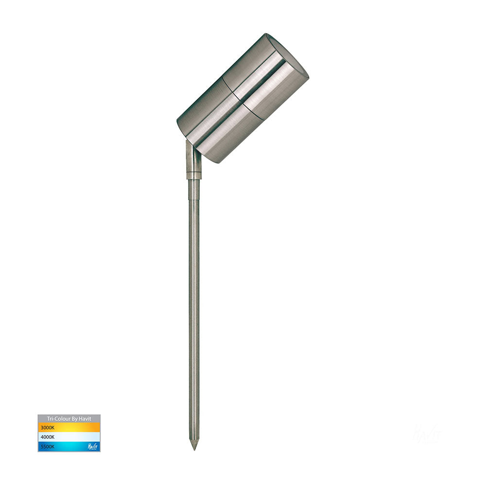 Buy Spike Lights Australia Fortis Spike Spotlight Adjustable 12V 304 Stainless Steel 3CCT - HV1409T
