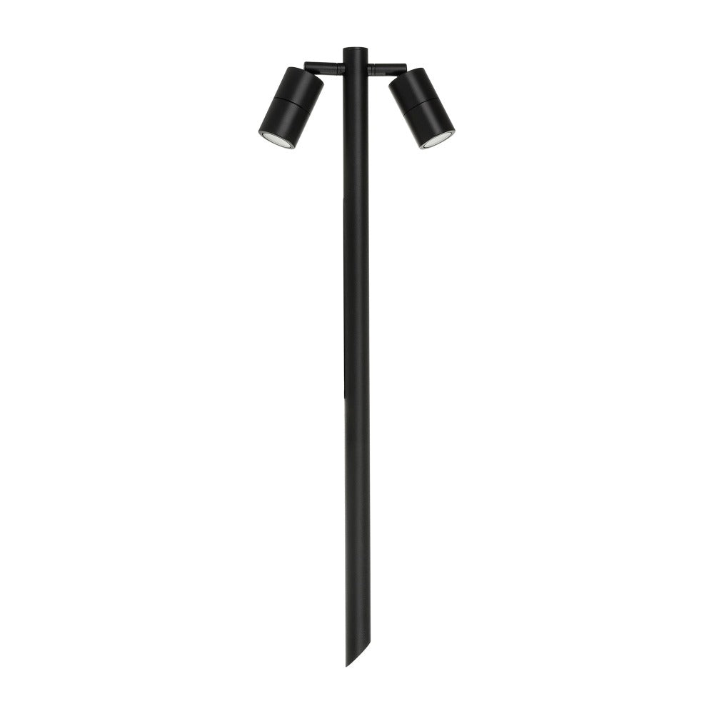 Buy LED Spike Lights Australia Mini Tivah Spike 2 Lights 12V DC Black Aluminium 2CCT - HV1425MR11NW
