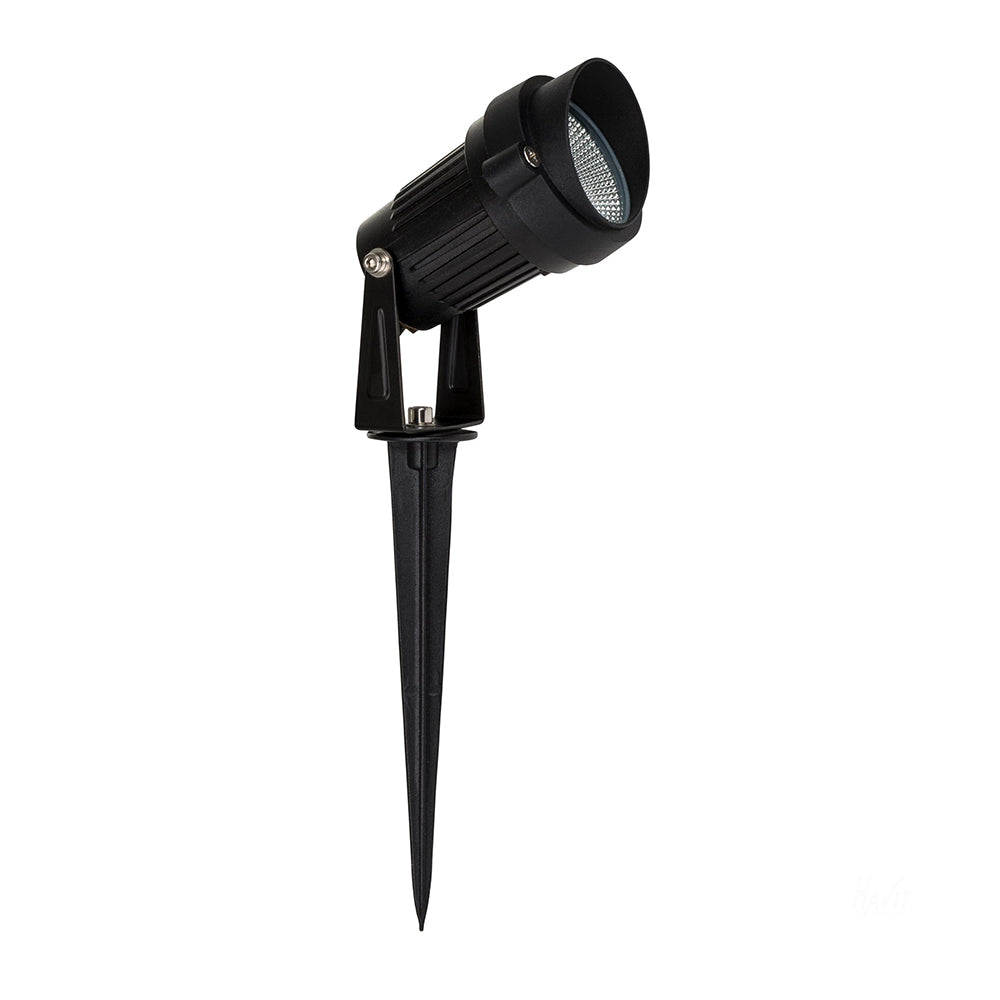 Buy Spike Lights Australia Spitze Spike Spotlight Adjustable Black Aluminium 4000K - HV1428N