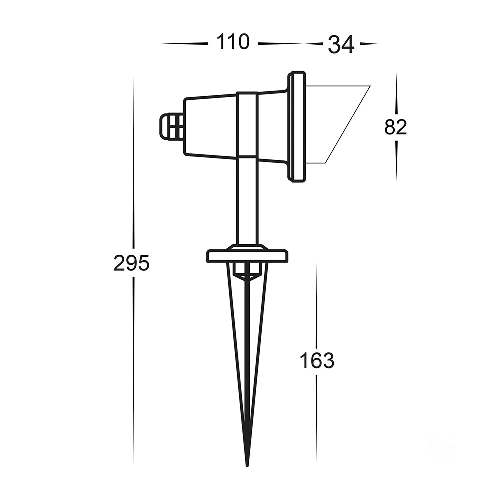 Buy Pond Lights Australia Kap Pond Light With Spike 316 Stainless Steel 3CCT - HV1431T