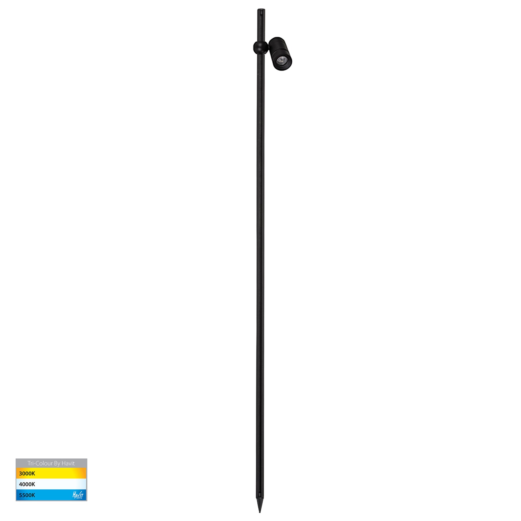 Lille LED Spotlights 2.5W 3CCT Black - HV1441T-1-BLK