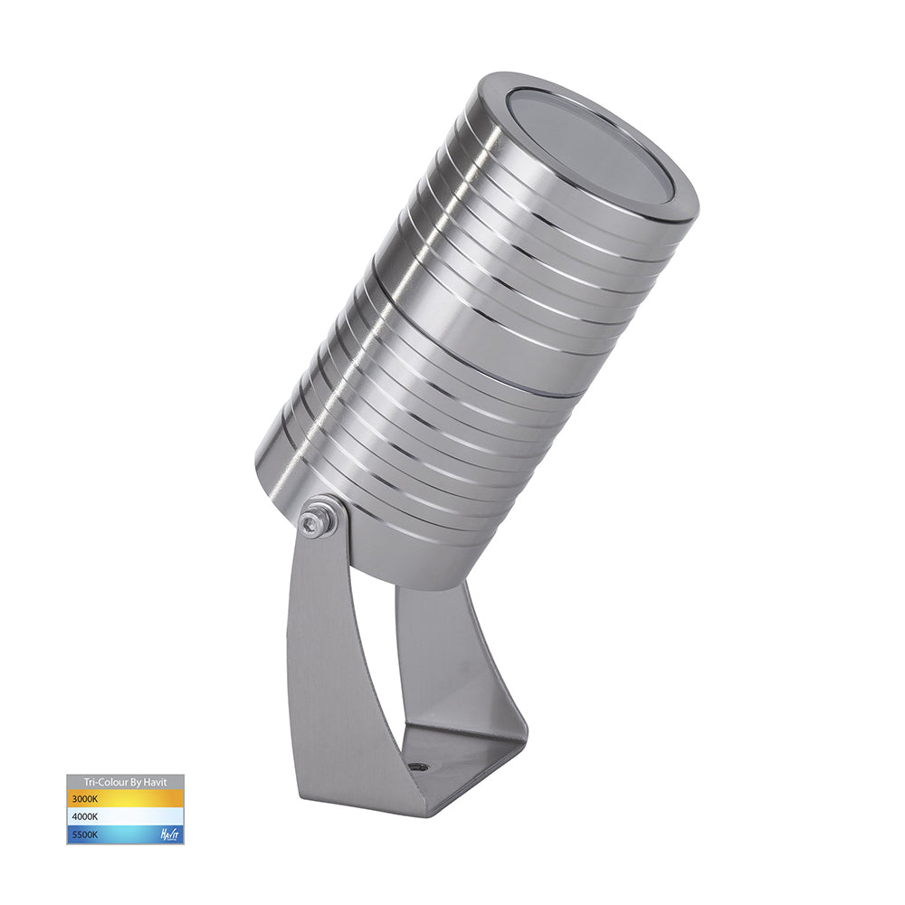 Nova Pond Light With Spike Adjustable 12V 316 Stainless Steel 3CCT - HV1462T-SS316