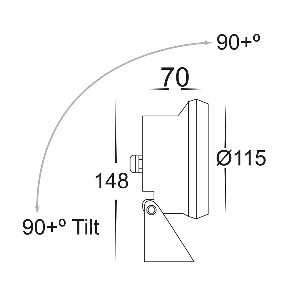 Buy Pond Lights Australia Sotto Pond Light Submersible 12V 316 Stainless Steel RGB - HV1494RGB