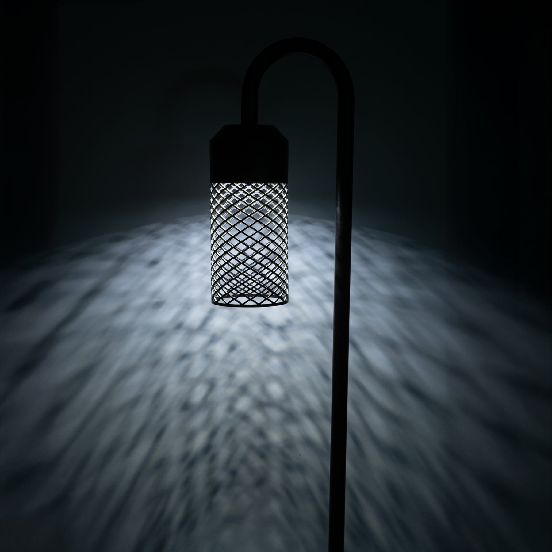 Stellato LED Bollard Spike Light 24V 7W Tri Colour Black - HV1529T-BLK-24V