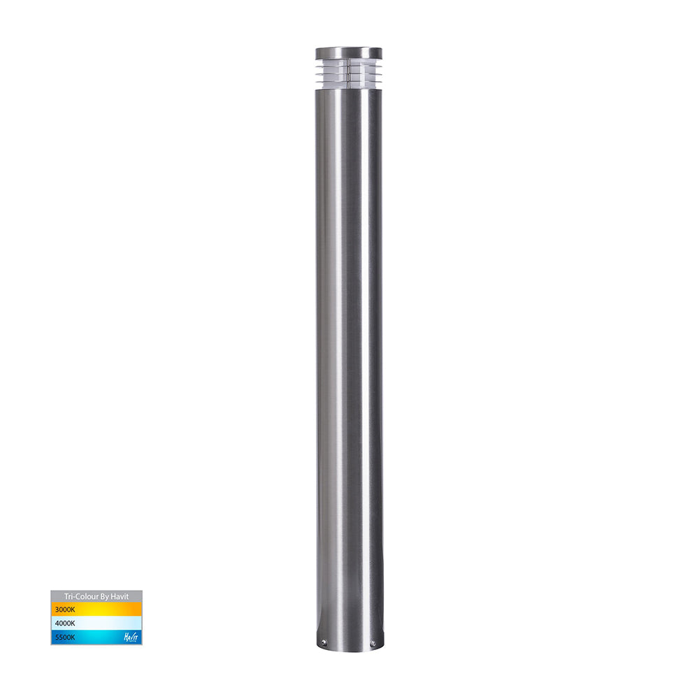 Buy Bollard Lights Australia Maxi Bollard Light H900mm 316 Stainless Steel 3CCT - HV1608T-SS316-240V