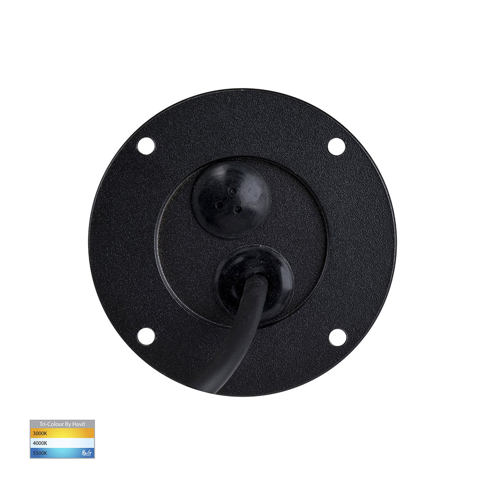 Buy Bollard Lights Australia Highlite Bollard Light 12V H464mm Black Aluminium 3CCT - HV1622T-BLK-12V