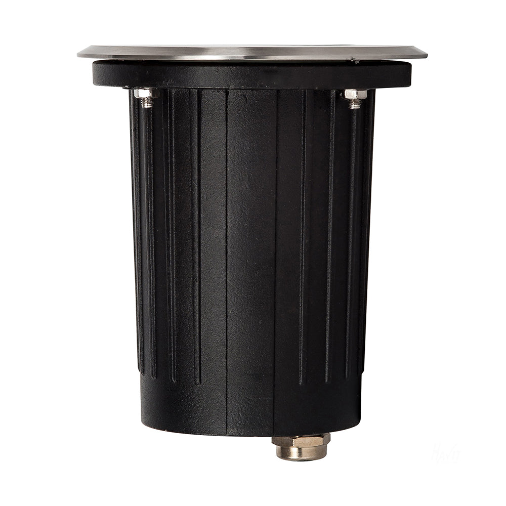 Buy Inground Lights Australia Luta Round Inground Light 12V W111mm 316 Stainless Steel 3000K - HV1827W