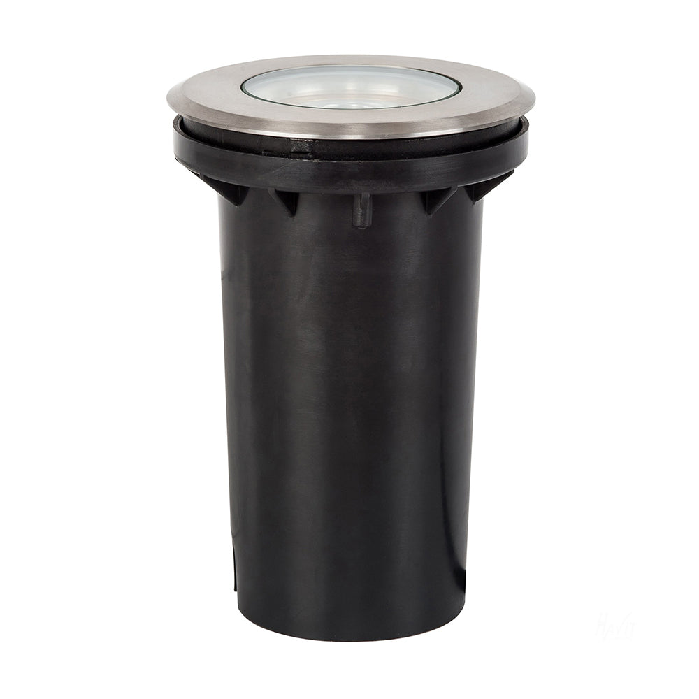 Buy Inground Lights Australia Luta Round Inground Light 12V W111mm 316 Stainless Steel 3000K - HV1827W