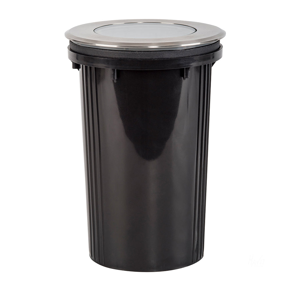 Buy Inground Lights Australia Luta Round Inground Light 12V W160mm 316 Stainless Steel 3000K - HV1828W