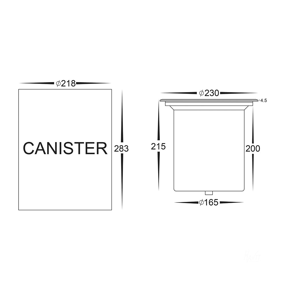 Buy Inground Lights Australia Luta Round Inground Light 12V W230mm 316 Stainless Steel 3000K - HV1829W