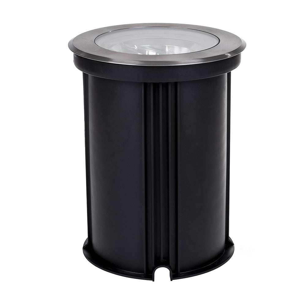 Buy Inground Lights Australia Luta Round Inground Light 12V W230mm 316 Stainless Steel 5500K - HV1829C