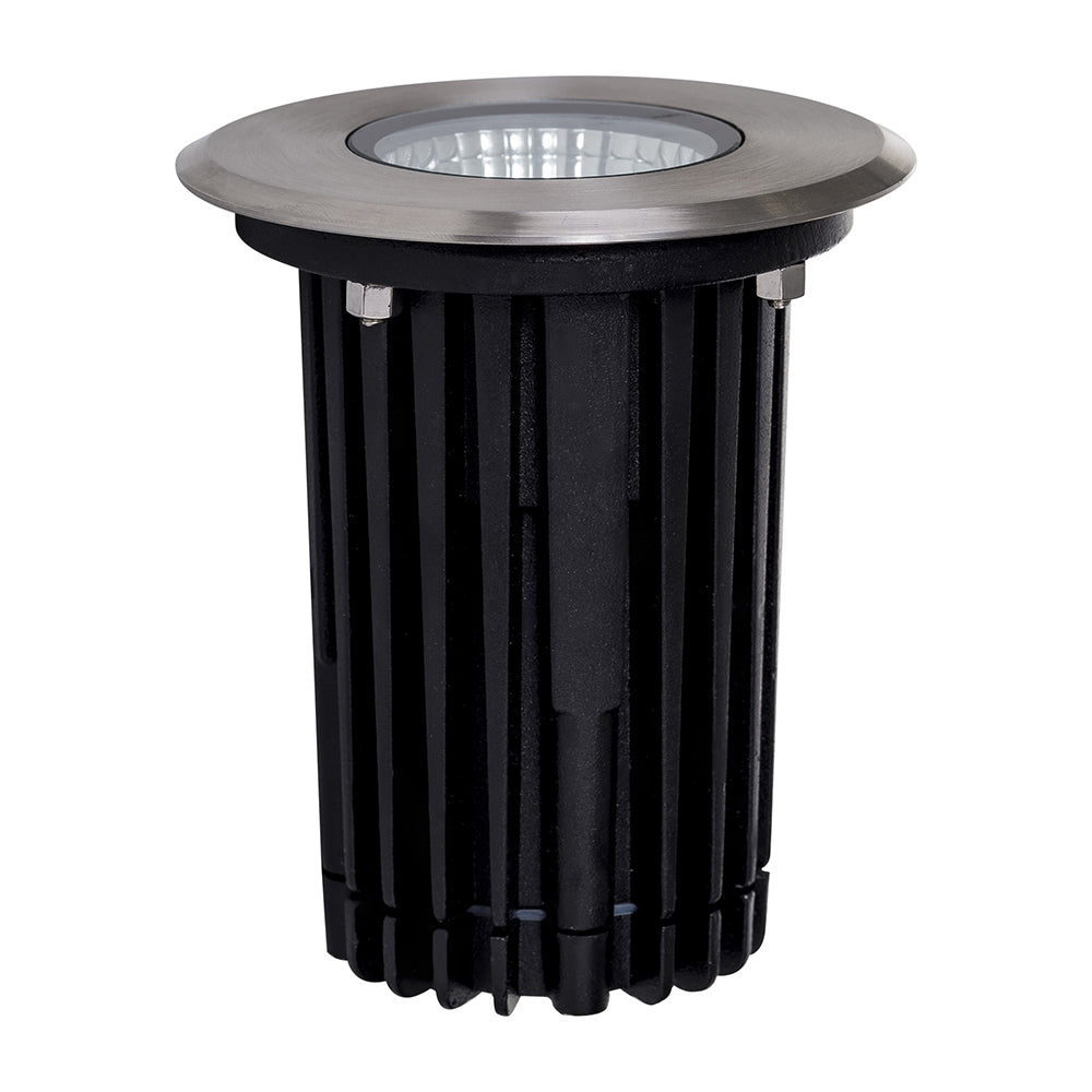 Buy Inground Lights Australia Klip Round Inground Light 12V 7W 316 Stainless Steel 3000K - HV1831W-12V