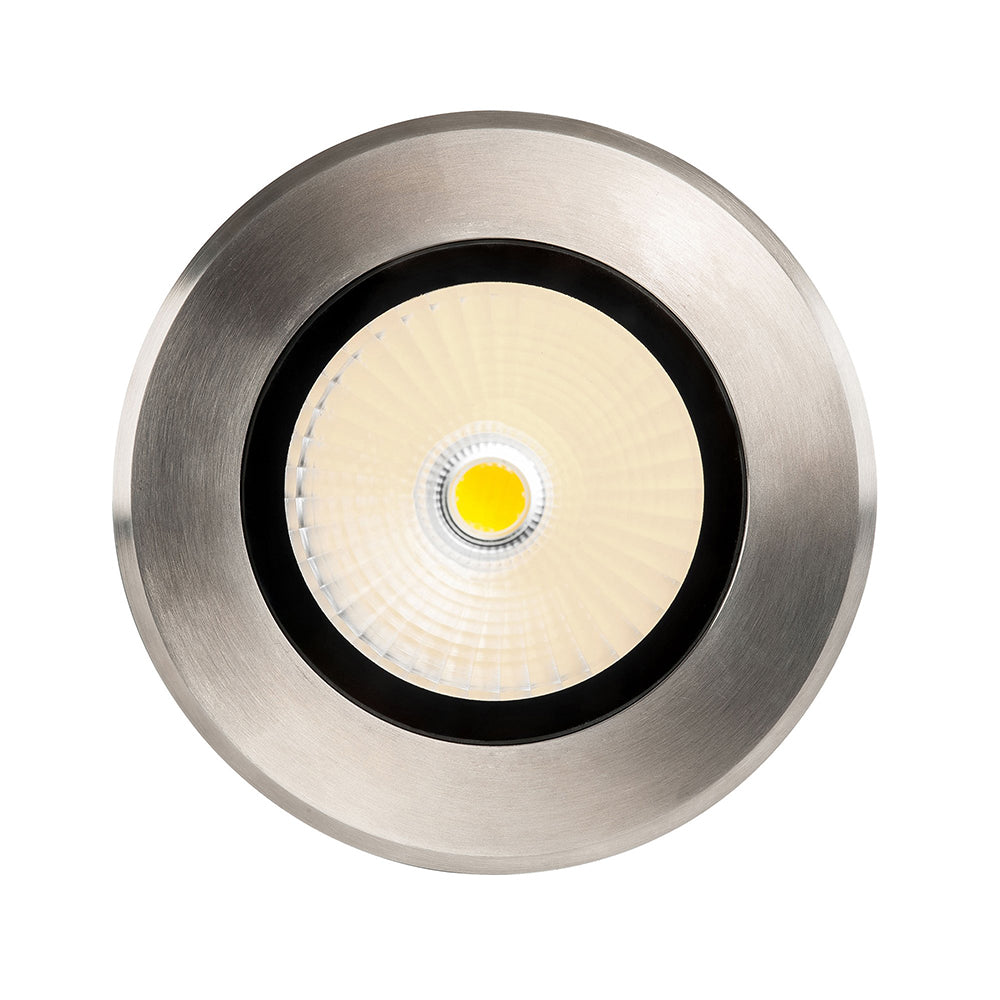 Buy Inground Lights Australia Klip Round Inground Light 30W W210mm 316 Stainless Steel 5500K - HV1834C-240V