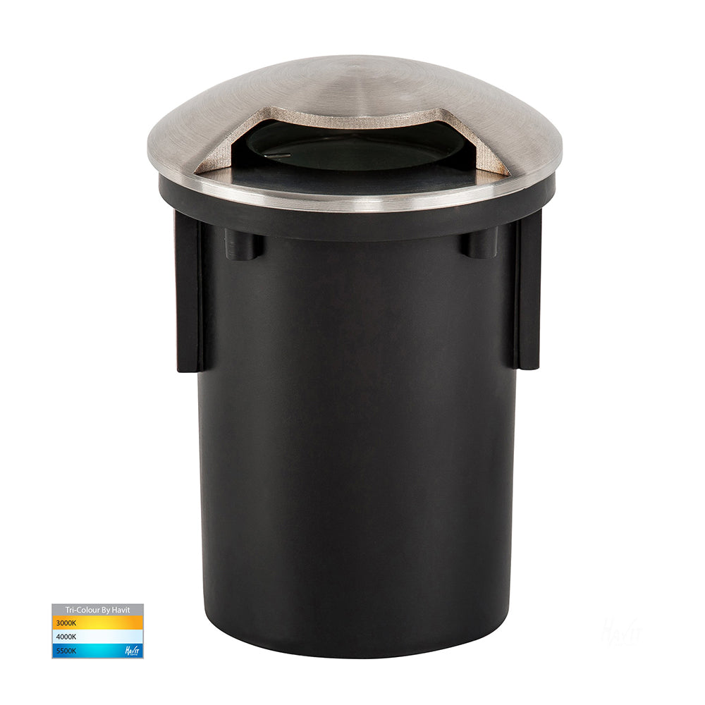 Buy Inground Lights Australia Viale Inground Light Single Driveway 316 Stainless Steel 3CCT - HV19062T