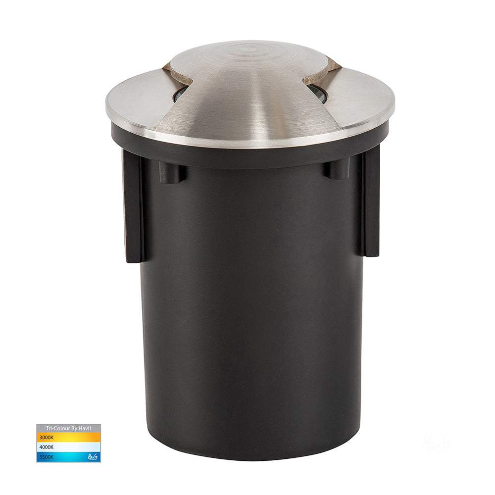 Buy Inground Lights Australia Viale Inground Light Double Driveway 316 Stainless Steel 3CCT - HV19072T