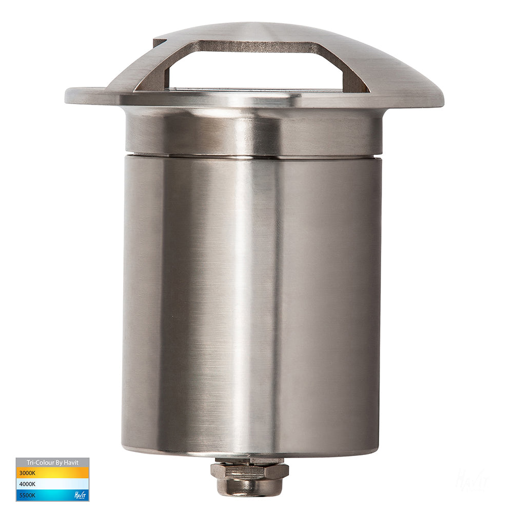 Buy Inground Lights Australia Viale Inground Light Triple Driveway 316 Stainless Steel 3CCT - HV19082T