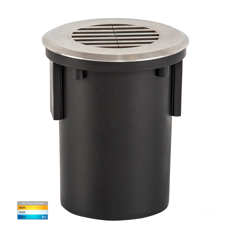 Buy Inground Lights Australia Viale Grill Inground Light 316 Stainless Steel 3CCT - HV19102T