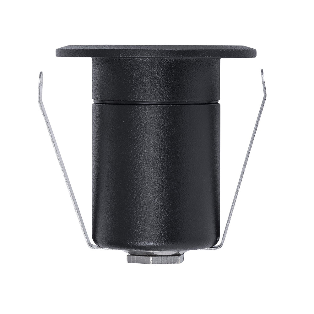 Buy Inground Lights Australia Elite Mini Inground Or Deck Light 3W Black Aluminium 5500K - HV2881C-BLK