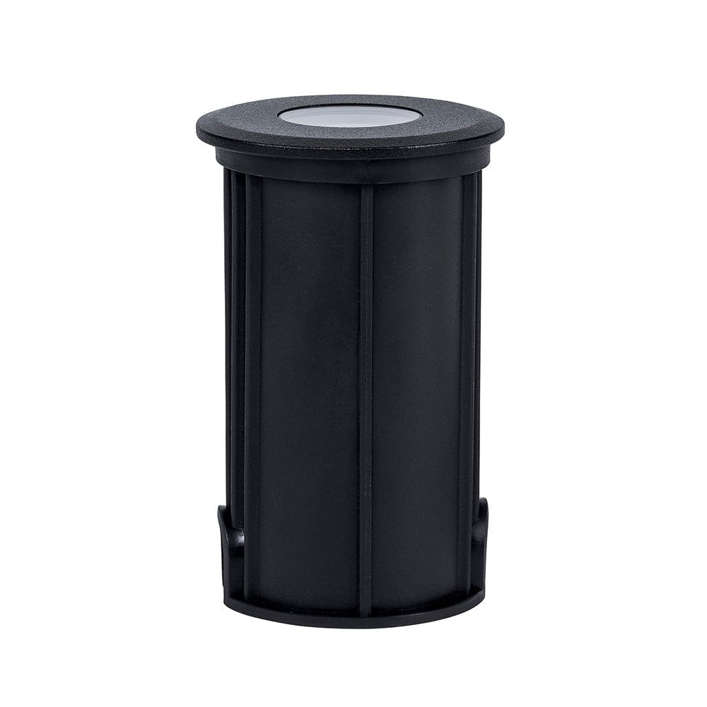 Buy Inground Lights Australia Elite Mini Inground Or Deck Light 3W Black Aluminium 4000K - HV2881N-BLK
