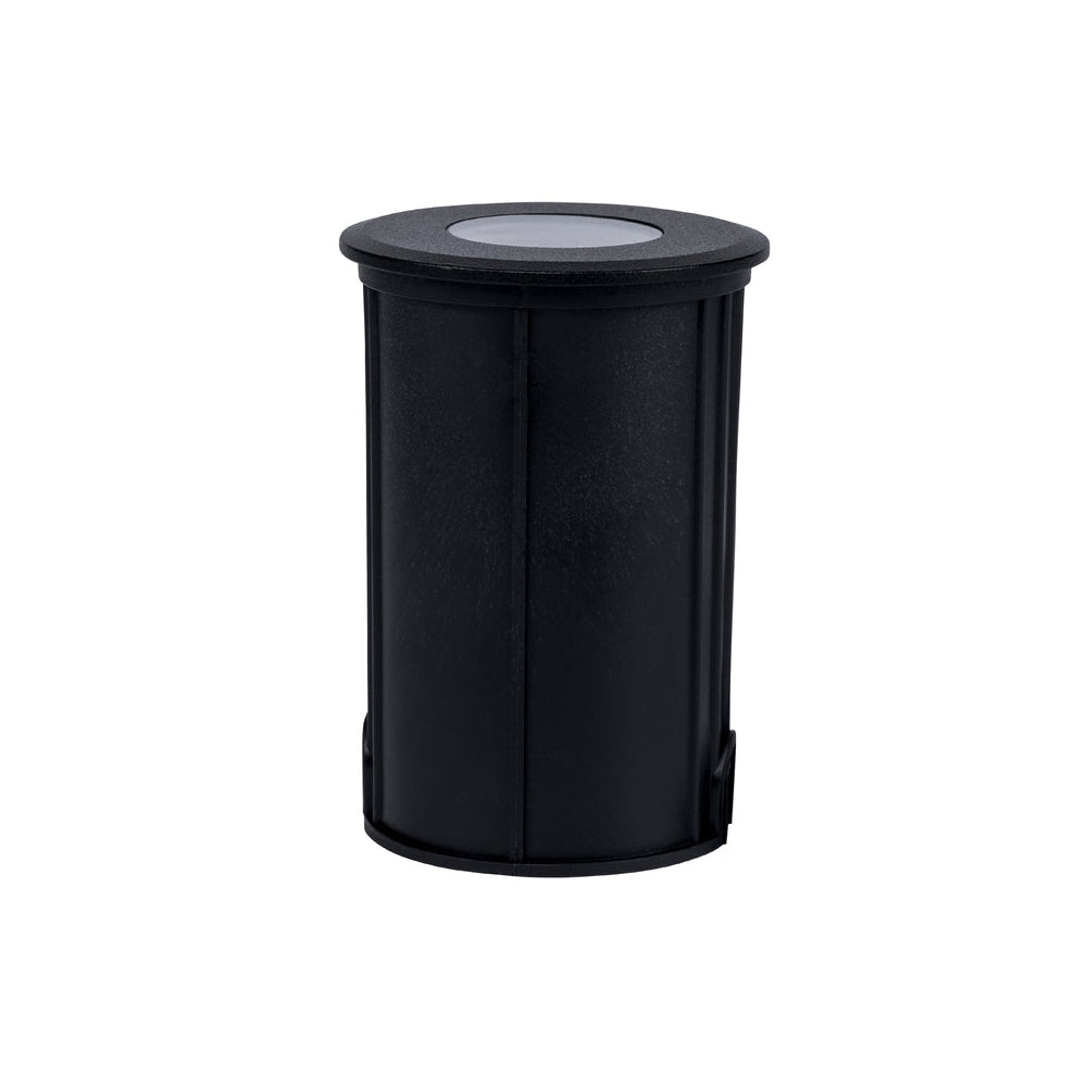 Buy Inground Lights Australia Elite Mini Inground Or Deck Light 5W Black Aluminium 5500K - HV2882C-BLK