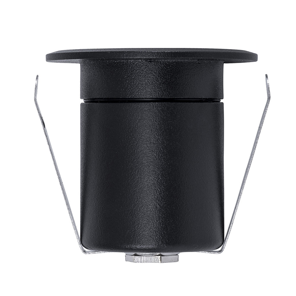 Buy Inground Lights Australia Elite Mini Inground Or Deck Light 5W Black Aluminium 4000K - HV2882N-BLK