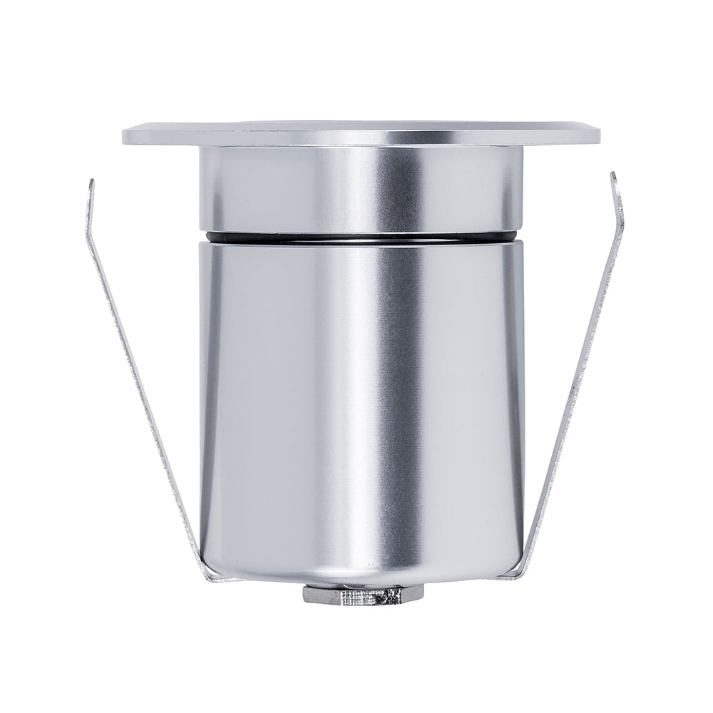 Buy Inground Lights Australia Elite Mini Inground Or Deck Light 5W Silver Aluminium 4000K - HV2882N-SLV