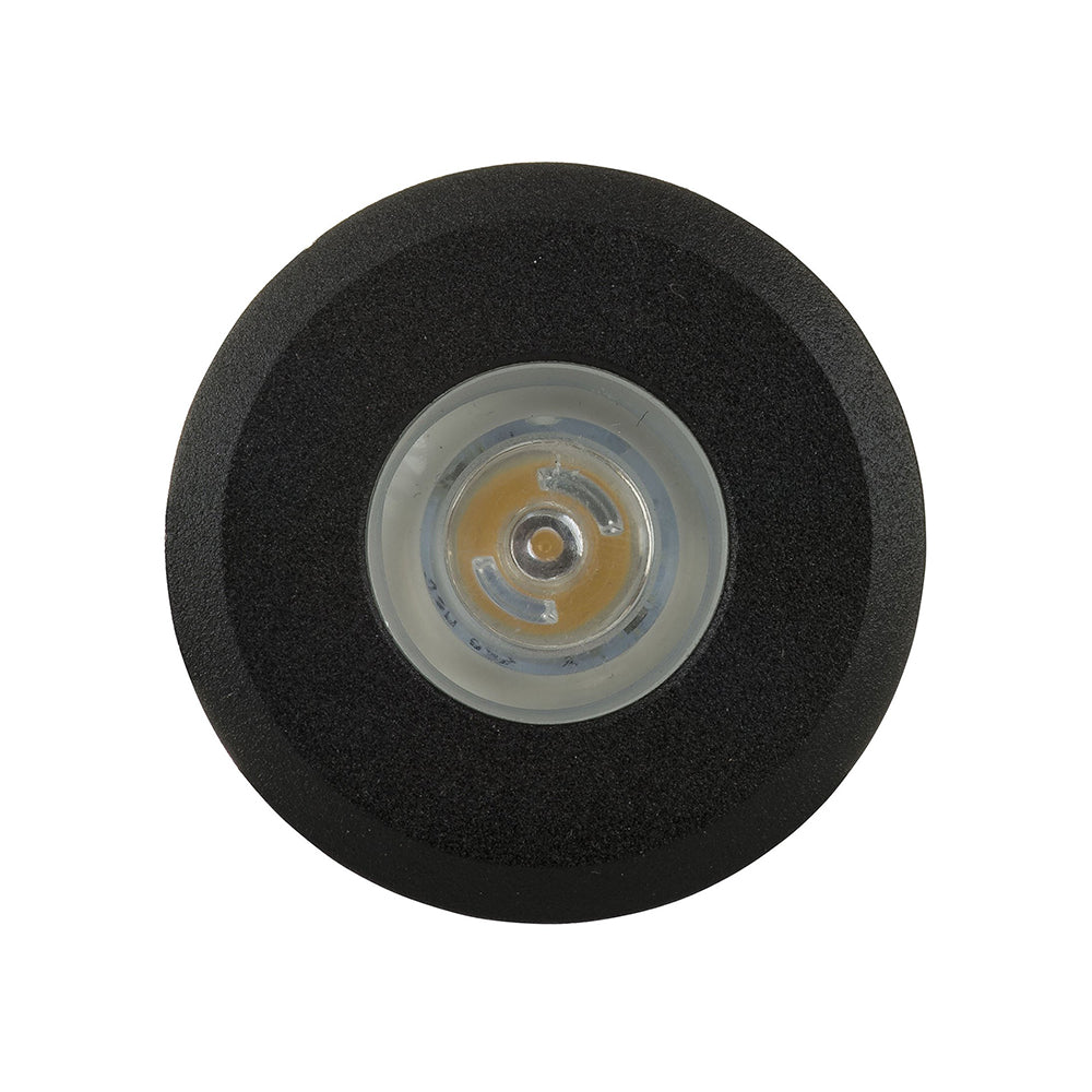 Buy Outdoor Step Lights Australia Mini Ollo Outdoor Step Light 12V Black Polycarbonate 3000K - HV2892W-BLK