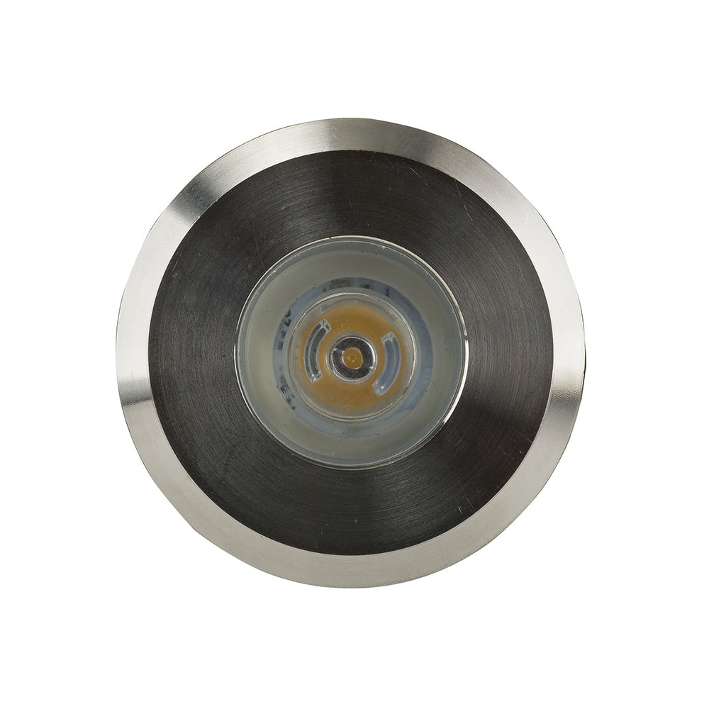 Buy Outdoor Step Lights Australia Mini Ollo Eyelid Outdoor Step Light 12V 316 Stainless Steel 5500K - HV2892C-SS316