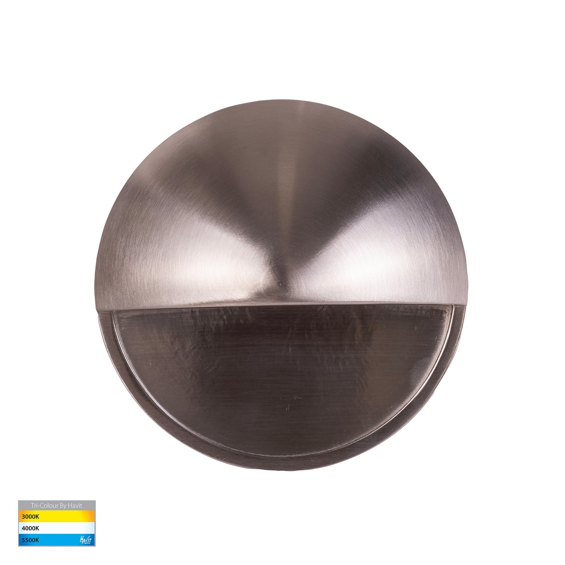 Veko LED Step Light 316 Stainless Steel 240V 6W Tri Colour - HV2928T-SS316-240V